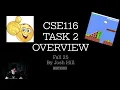 CSE116 Task 2 Overview Fall25