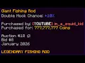I Spent 777 777 777 Coins on a Fishing Rod