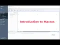 Xactimate - Introduction to Macros