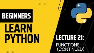 Functions in Python Return Recursive Function Beginners Lessons For Python