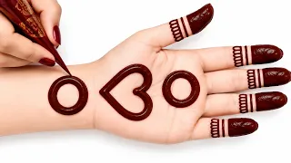 Front hand mehndi design easy | easy mehndi design tips | full hand beautiful mehndi design
