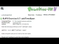 Java Practice It Exercise 8 7 addTimeSPan classes instance methods time