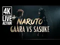 Sasuke vs Gaara 4K LIVE ACTION AI Cinematic Recreation