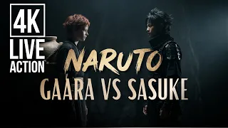 Sasuke vs Gaara 4K LIVE ACTION AI Cinematic Recreation