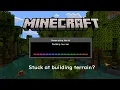 READ DESC How to fix Bedrock world stuck in building terrain
