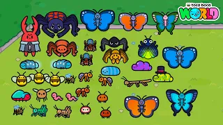 ✨ I FOUND EVERY INSECT in TOCA BOCA WORLD 🐝 FULL COLLECTION GUIDE