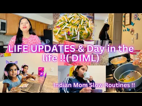 Download MP3 💗LIFE updates,DAY in Life(Summer DIML)Indian Mom SLOW morning Routine/iCleverBTH21 Kids Headphones