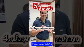  อาการปวดหลังที่ควรสงสัยว่าอาจเป็นเรื่องร้ายแรงมีอะไรบ้าง 