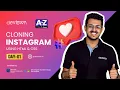 LIVE INSTAGRAM Clone A to Z in 7 - Days Using HTML CSS DAY 01