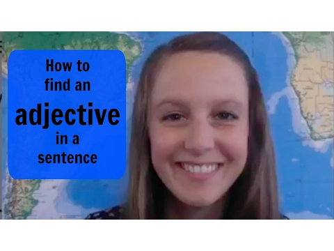 Download MP3 How to find an adjective in a sentence