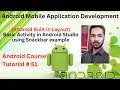 Tutorial 51 Android Built in Layout - Basic Activity in Android Studio using Snackbar example