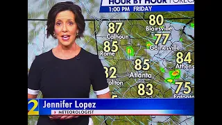 J-Lo Is In Atlanta - She s Jennifer Lopez And She s The WSBTV Weather Meteorologist