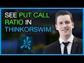 How to Easily Find the Put Call Ratio in Thinkorswim A Step-by-Step Guide