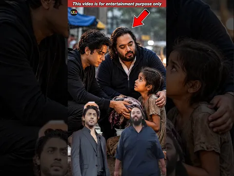 Anant Ambani और Aryan Khan ने मिलकर एक मासूम की जान बचाई #anantambani #aryankhan #shorts