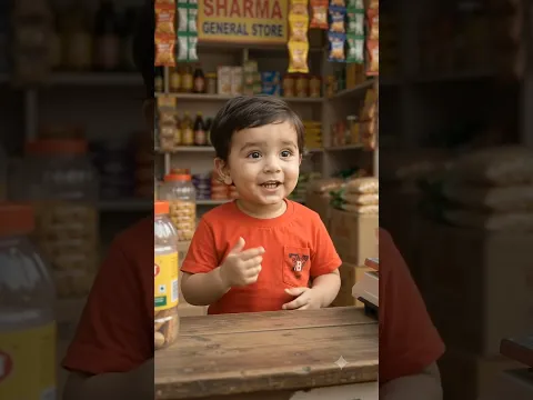 Rupaye Ki Cheeni π Baby Shopkeeper Ki Funny Logic π€£ | AI Baby Comedy #Shorts