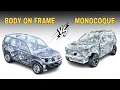 Body on Frame and Monocoque Chassis Explained Ladder Frame vs Unibody