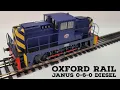 Oxford Rail Golden Valley Hobbies GV2015 - Janus 0-6-0 diesel in Port of London Authority No 201