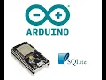 ESP32 SQLite web server using Arduino