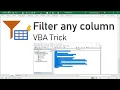Filter on any column with simple VBA trick