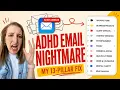 Combatting Email Management Overwhelm with AD Organization Tips Hacks