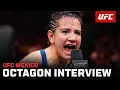 Ailin Perez Octagon Interview UFC Mexico
