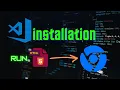 How to open html file using chrome full installation of vs code 2024