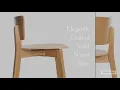 SOLID WOOD SCANDINAVIAN STYLE DENMARK B RESTAURANT BAR STOOL