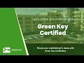 Getting Green Key Certified