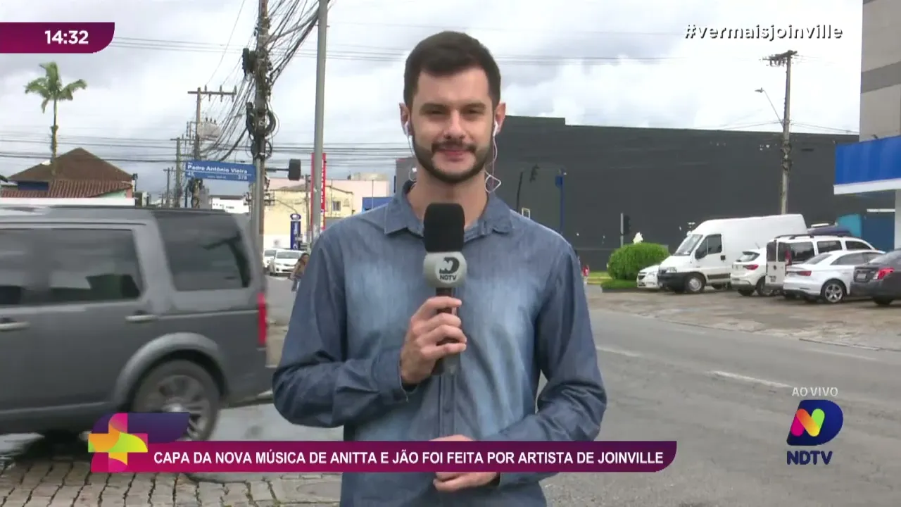 Capa da nova música de Anitta e Jão foi feita por artista de Joinville
