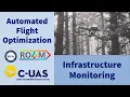 Automated Flight Optimization for Infrastructure Monitoring