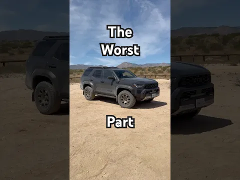 The Worst Thing About My New 4Runner