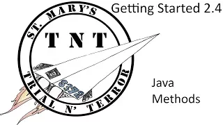 FTC Getting Started 2 4 Java Methods