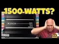 Budget Korean 1500 watt Amp Tested - Orion XTR-1500 1dz plus Old School Coustic DR-514 from 1994