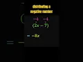 The Distributive Property