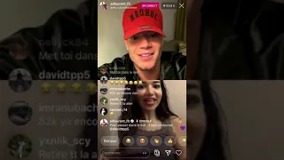 ruby nikara se met seins nu dans le live de adlaurent 