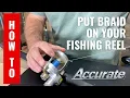 Lagu How to apply braided fishing line to your reel