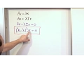 Lesson 16 - Finding Eigenvalues Part 1 Linear Algebra