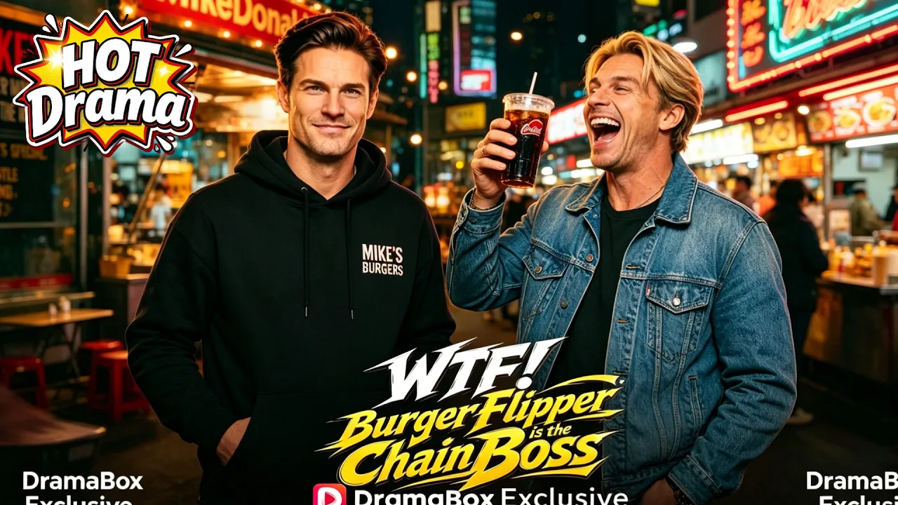 WTF! Burger Flipper is the Chain Boss | Hot Drama🔥 #dramabox #freedrama poster