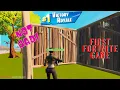 Trying FORTNITE for the first time ZEUS BAY FORTNITE