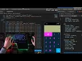 ASMR programing - Make Calculator Using Html and Css coding ios iphone