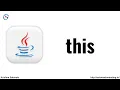 this Keyword in Java Usage of this Keyword with Examples Java this Keyword Krishna Sakinala