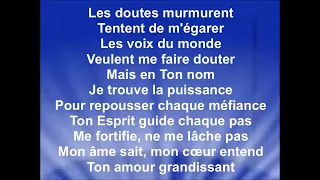 TU NE ME DÉCEVRAS PAS - Alliance Chant