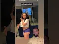 Blueface showing off Jaidyn Alexis BBL