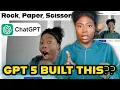 Can ChatGPT 5 Build a Rock Paper Scissors Game THAT BEATS ME