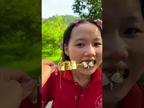 THỬ THÁCH ĂN KẸO CÙNG SỮA ĐẶC, TƯƠNG ỚT Kem Celano , siêu ngon sự kết hợp hoàn hảo #food #cute
