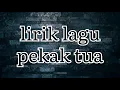 Download Lagu pekak tua lirik
