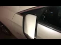 Chevy Malibu - How to fold Sideview mirrors