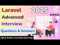 Laravel Mid Senior Level Interview Prep Questions You MUST Know