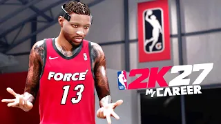 NBA 2K27 MyCAREER Gameplay: Paint Terror Gets Quadruple-Double in G-League!