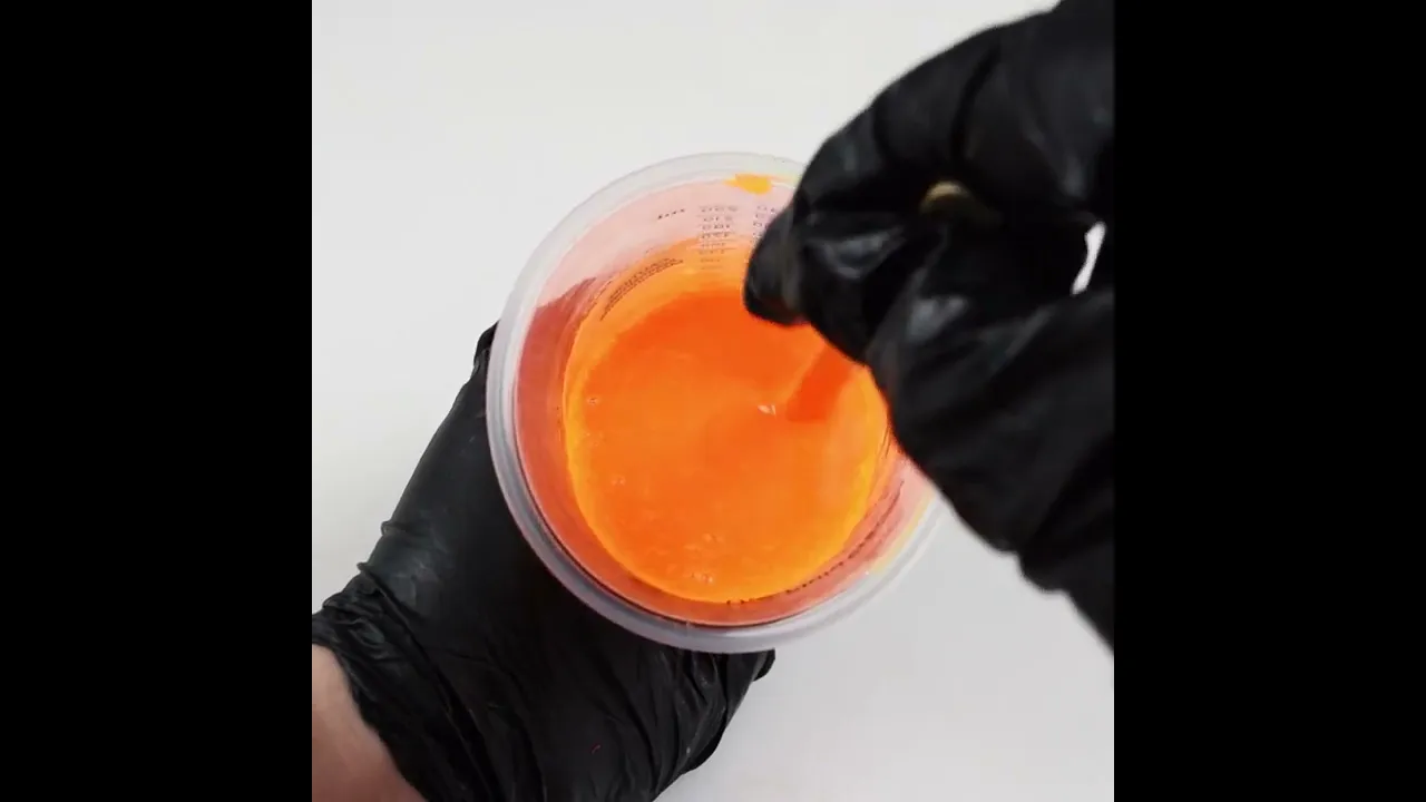 Mandarin Orange Neon Paste / 2 oz.